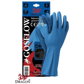 Haushaltshandschuhe 60cm Extra Lang Gummihandschuhe Natur Rubber Gloves Chemica 