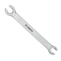 Brake line wrench CrV, open ring wrench in various sizes....