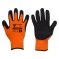 Profi Winter-Arbeitshandschuhe Latexbeschichtung orange