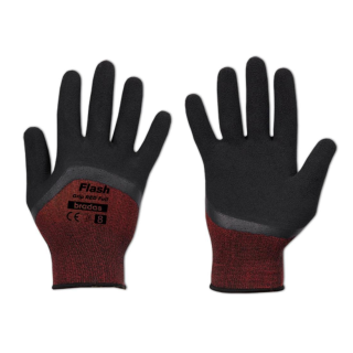 Work gloves with latex coating Plus