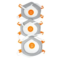 3 Stk. FFP3 Atemschutzmasken mit Ventil