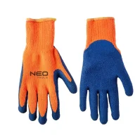 neo tools arbeitshandschuhe mit latexbeschichtung gr 10