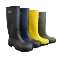 Rubber boot s5 with steel toe cap