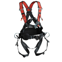 Professional 3 point safety harness with quick release buckle almost