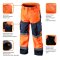Softshell-Warnschutzhose mit Reflektionsstreifen orange XXXL