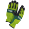 Professional work gloves green size 8-10
