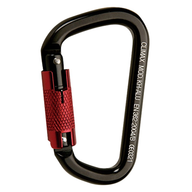 Aluminium-Federclip Karabinerhaken zum Klettern Quickdraw Ausrüstung 12KN Aluminium-Federclip Karabinerhaken zum Klettern Quickdraw Ausrüstung 12KN