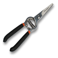Traditional pruning shears, carbon steel straight