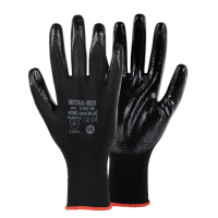 Nitrile oil resistant work gloves