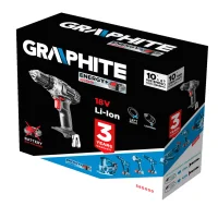 Graphite Akku-Bohrmaschine Energy+, 18V, Li-Ion, ohne Akku