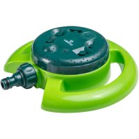 VERTO Gartensprinkler mit 8 Funktionen ABS-Kunststoff,...