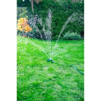 VERTO Gartensprinkler mit 8 Funktionen ABS-Kunststoff,...