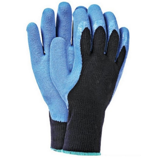 Winter work gloves latex coating