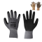 Working gloves with latex coating different Colours