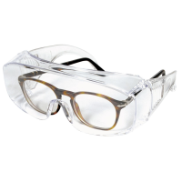 schutzbrille über brille tragen