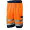 NEO kurze Warnschutzhose 100% Polyester orange S