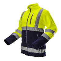 Warning jacket made of Polar Fleece 280g/m²