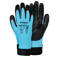 Winter working gloves up to -30 °c, softshell with...