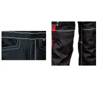 Profi Arbeitslatzhose Cofra, Viseu schwarz 44