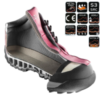 Chaussures de travail pour dames S3 SRC  Cuir sans métal