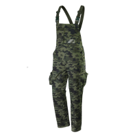 Work dungarees camouflage neo