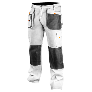 Professional work trousers waistband trousers white (neo)