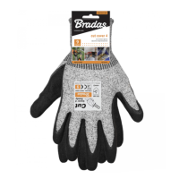Cut protection gloves level 4 Nitrile coating