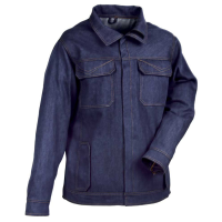 Cofra welding jacket, flame retardant, 100% denim cotton