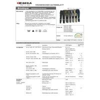 Cofra Arbeitshose mit vielen Taschen und Reflektionsstreifen