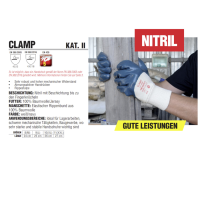Cofra work gloves with nitrile coating, breathable
