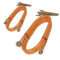 Propane gas hose in different. Versions