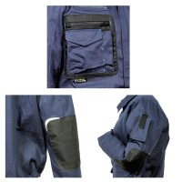 Cofra Arbeitsjacke 300 g/m², mit vielen Taschen braun 44
