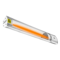 Infrared heater 2 levels 18m² 2000 w, ip65