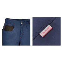 Cofra Damen Arbeitshose, YKK® Reißverschluss, waschresistent blau 34