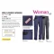 Cofra Damen Arbeitshose, YKK® Reißverschluss, waschresistent blau 34