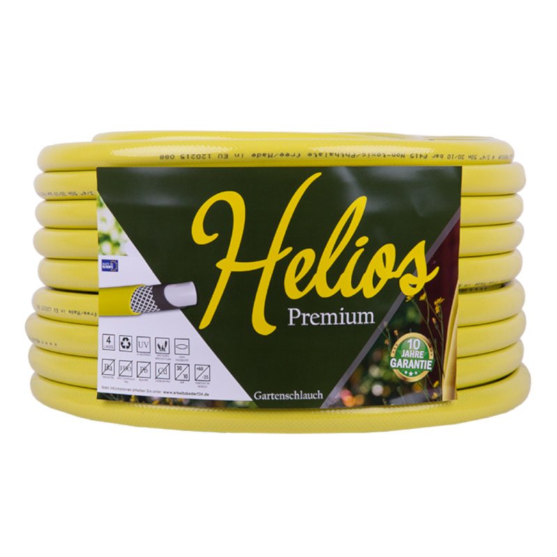 Gartenschlauch 1/2 Helios Premium 10 Jahre Garantie