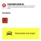Cofra Arbeitshose mit Reflexstreifen, waschresistent
