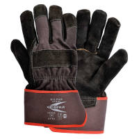 Cofra leather work gloves, oil resistant