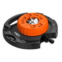 neo 9 function circular sprinkler 120 m² with...