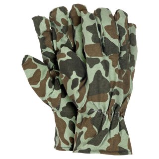 100% Baumwolle Arbeitshandschuhe camouflage