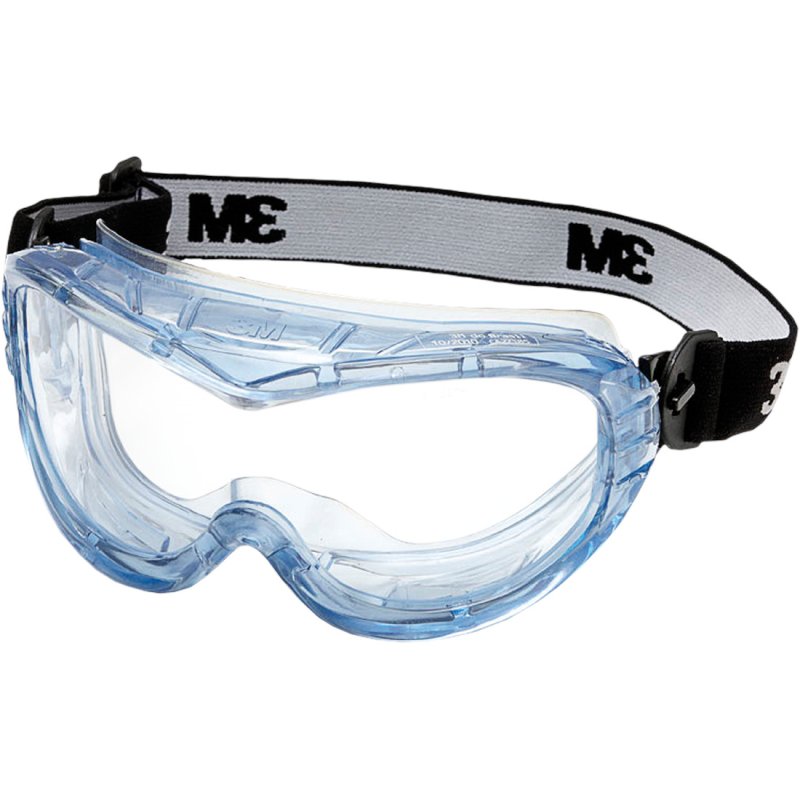 schutzbrille mit gummiband 3m klarsicht