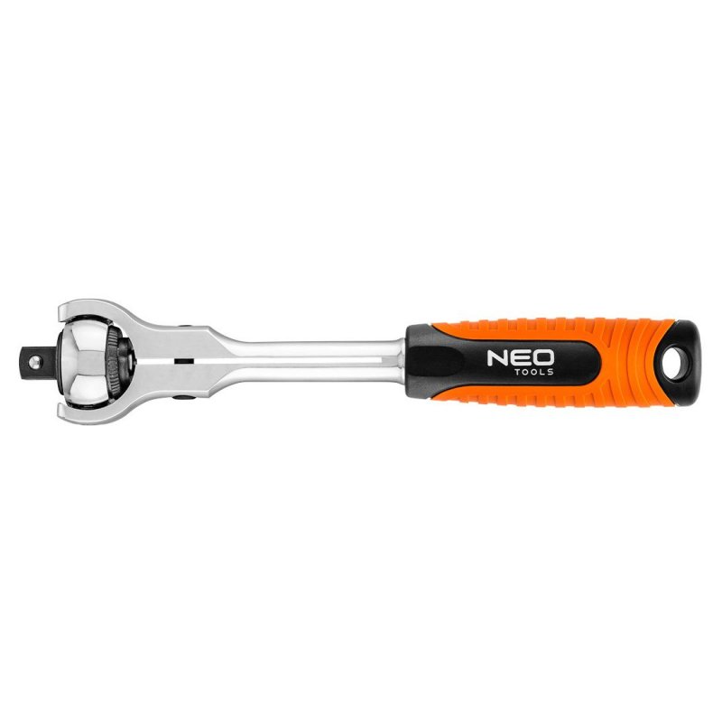 360° ratsche 1/2" neo tools orange schwarz