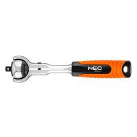 360° ratsche 3/8" neo tools orange schwarz