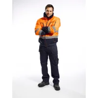 Portwest 4 in 1 Warnschutz Winter Pilotenjacke - Gelb oder Orange