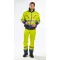 Portwest 4 in 1 Warnschutz Winter Pilotenjacke Gelb S