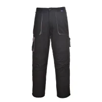 arbeitshose von portwest in schwarz