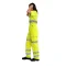 Portwest Damen Warnschutzhose, 40+ UPF Gewebe Gelb XS