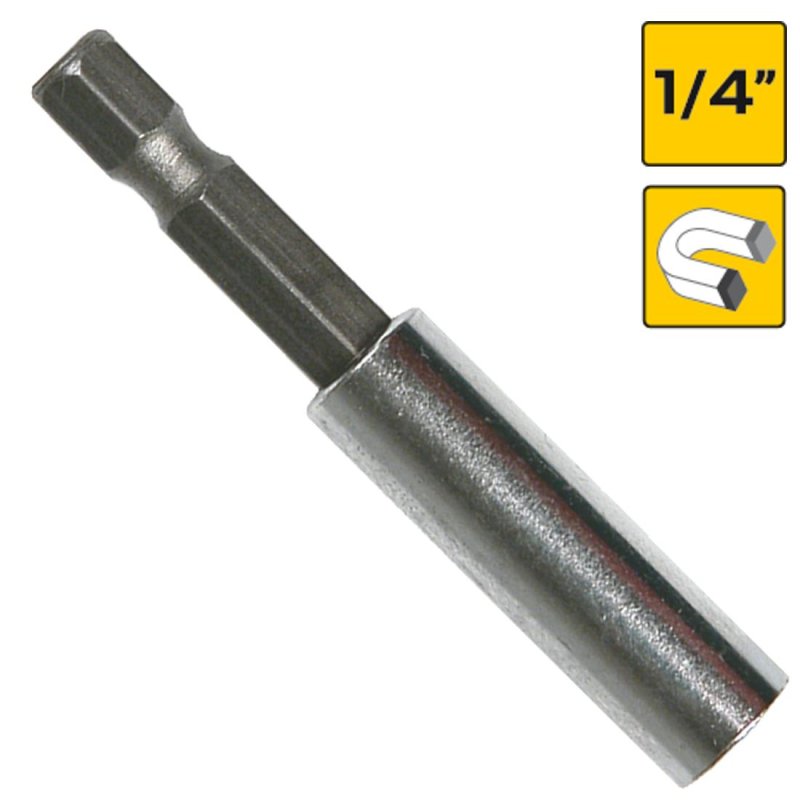 Magnetischer Bithalter L59 mm LOCK-Verriegelung HEX-Verschluss Adapter Schrauber 