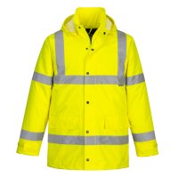 warnschutzjacke von portwest mit kapuze bis -40°C...