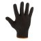 handschuhe mit noppen von neo tools orange schwarz gr. 8,9 oder 10 ansicht oberseite